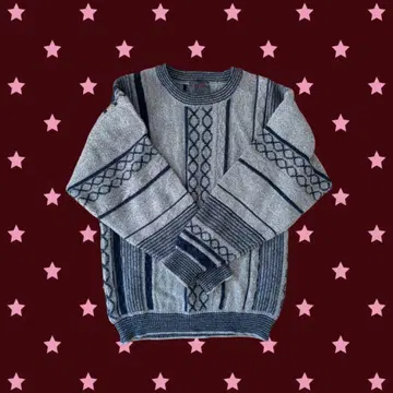 구제 의류 긴팔 스웨터 그레이 USED