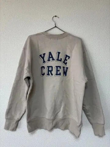 emmi atelier 에미 아틀리에 YALE 맨투맨 베이지