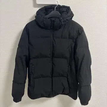 GU 다운 자켓 히트 패디드 블루종 블랙