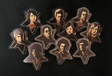 용과 같이 8 라메 아크릴 배지 컬렉션 10종