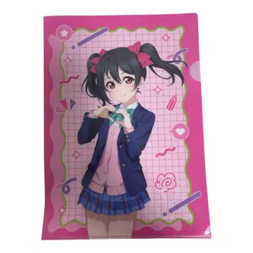 러브 라이브! POP UP STORE 클리어 파일 야자와 니코
