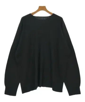 옴므 플리세 니트 스웨터 남성용