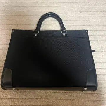 비즈니스 백 블랙 나일론 가죽