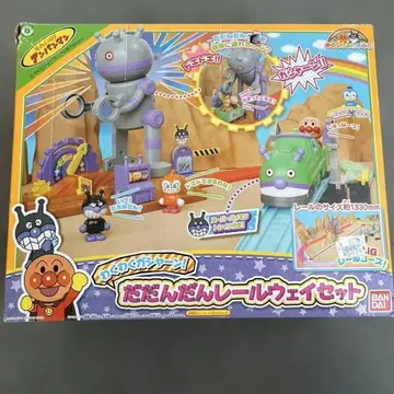 호빵맨 다다단 레일 웨이 세트