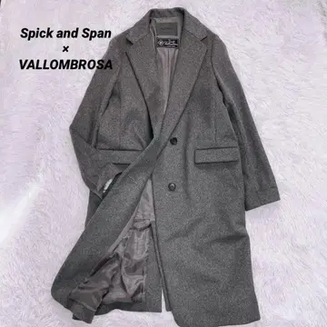 새상품급 Spick and Span x VALLOMBROSA 체스터 코트