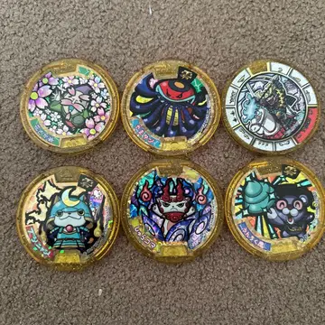 요괴워치 요괴메달 레전드 6장 세트