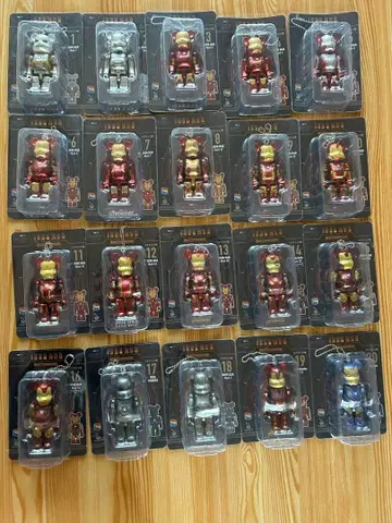 아이언맨 피규어 세트 총 20종