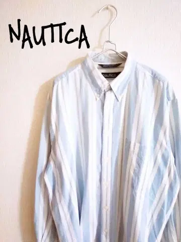 D222137 NAUTICA 90s 스트라이프 롱 슬리브 셔츠