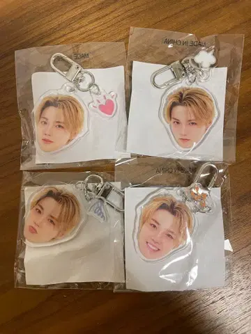 TREASURE 도영 얼굴 아크릴 키링 희로애락 팝업