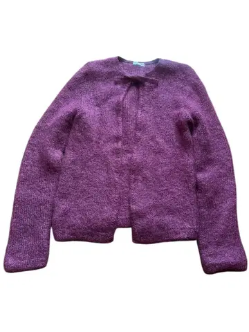 뷔르데사봉 가디건 리본