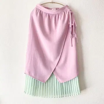 [ 새상품급 ] merry jenny 스커트 튤립 핑크