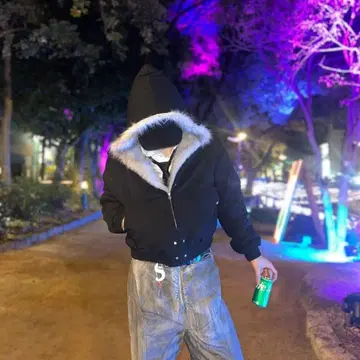 el1191 퍼(fur) 부착 자켓