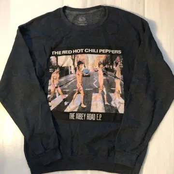 레드 핫 칠리 페퍼스 L 속기모 밴딩 맨투맨 트레이닝복