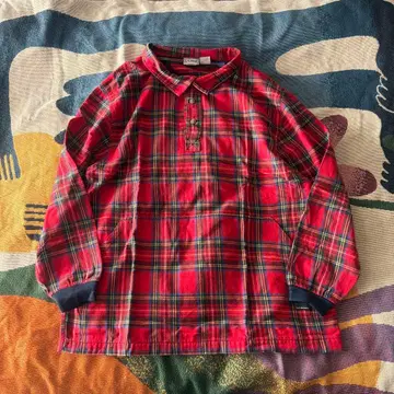 80s L.L.bean 풀오버 셔츠 미국 제조