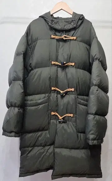 랭글러 다운 코트 카키 L 사이즈