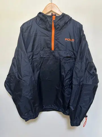 Polo Jeans Company 나일론 자켓 네이비 오렌지 L