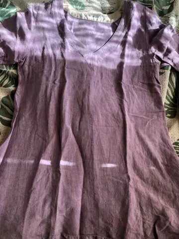 새상품급 팰리시 등나무색 린넨 코튼 튜닉