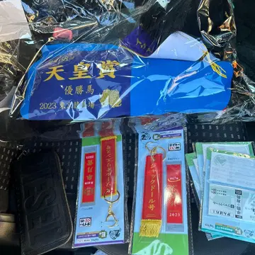 천황상 2023 우승마 키링 세트