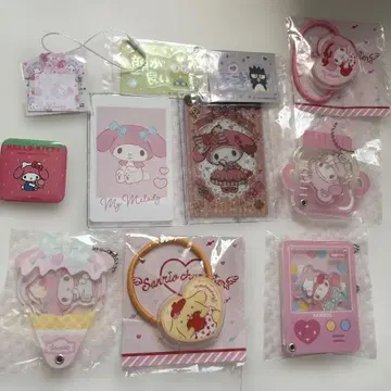 마이멜로디 커스텀 아크릴 참 스트랩 씰 카드 아크릴 머리끈