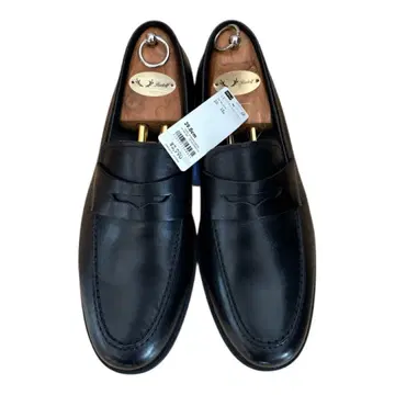 GU 블랙 가죽 로퍼