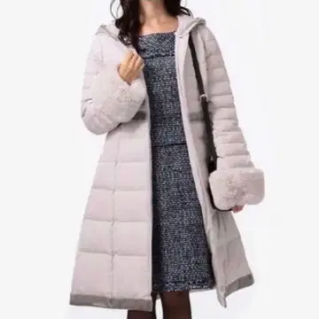 토카 2way 다운 롱 코트