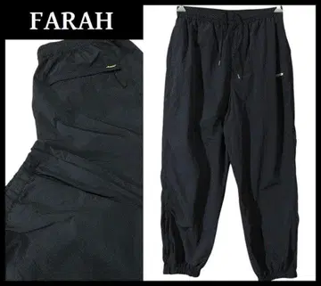 새상품급 24ss 퍼 초경량 나일론 메쉬 안감 조거 팬츠 블랙