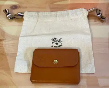 IL BISONTE 브라운 카드 케이스