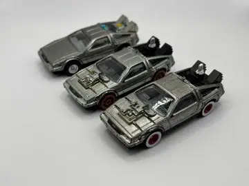 핫휠 드로리안 3대 세트 백 투 더 퓨처