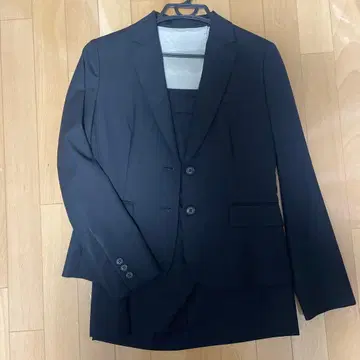 여성용 블랙 취업 정장 3버튼