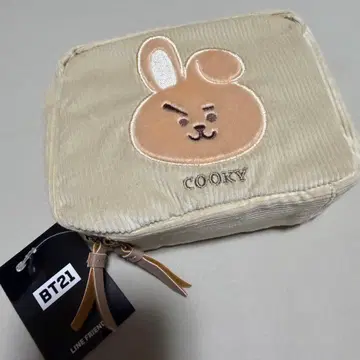 BT21 COOKY 코듀로이 파우치