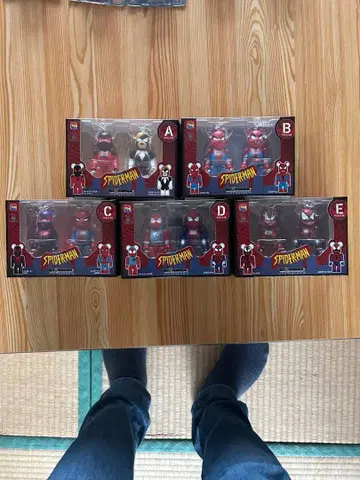 스파이더맨 피규어 2체 세트 컴프