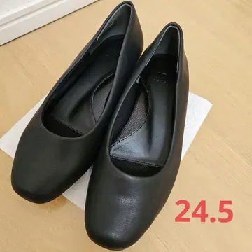 블랙 슈즈 펌프스 ABC마트 24.5