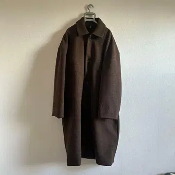 브라운 스텐카라 코트