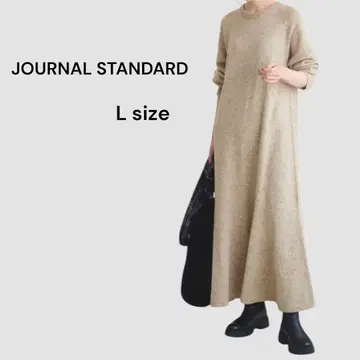 JOURNALSTANDARD 트라페즈 원피스 베이지 L 사이즈