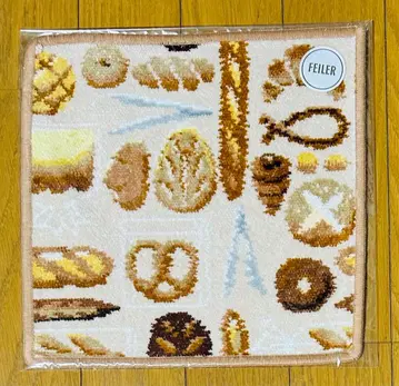 새상품 FEILER 페이러 손수건 러브러리 베이커리