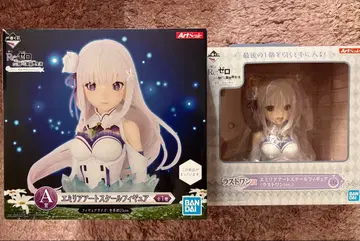 리제로 제일복권 에밀리아 아트 스케일 피규어