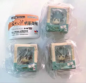 주술회전 룩업 미니어처 컬렉션 후시구로 메구미 3개 세트