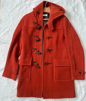 SHIPS M 사이즈 오렌지 더플 코트