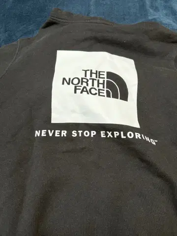 THE NORTH FACE 블랙 후드티