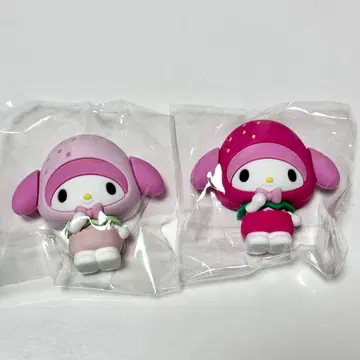 산리오 시크릿 마그넷 후르츠 마이멜로디 2개 세트