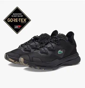 Lacoste GORE-TEX 블랙 스니커즈