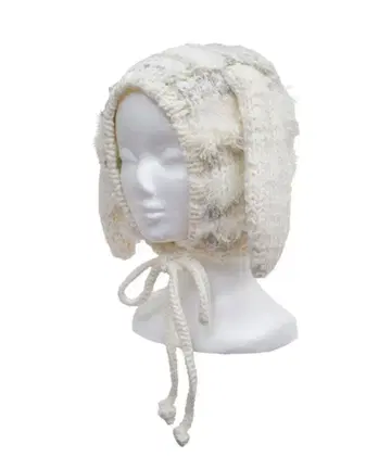 루루무우 니트 모자 토끼 귀 니트 모자