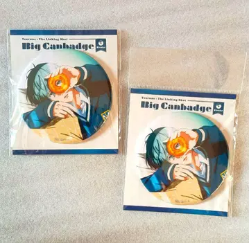 [ 2개 세트 ] 츠루네 2기 니카이도 나가아키 캔뱃지 BIG 캔뱃지