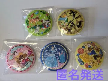 디즈니 자수 캔뱃지 5개 세트