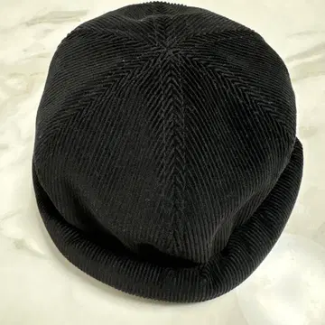 RUBEN 블랙 코듀로이 피셔맨 캡 58cm