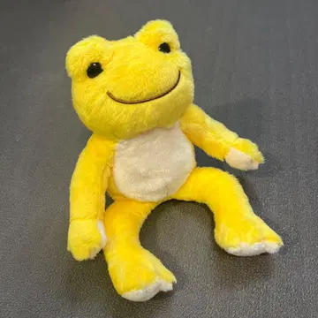 개구리 피클스 레인보우 피클스 빈 인형 옐로우 컬러 오히사마