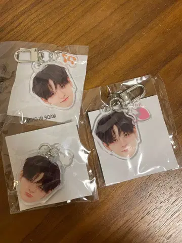 TREASURE 얼굴 아크릴 키링 요시 희로애락 팝업