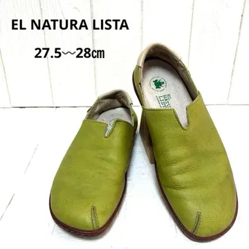 EL NATURA LISTA 엘 나투라 리스타 천연 가죽 슬립온 27.5