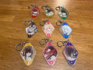 열화의 불꽃 키링 9개 세트