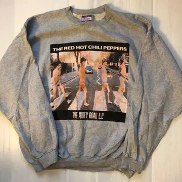 레드 핫 칠리 페퍼스 XL 속기모 밴딩 맨투맨 트레이닝복